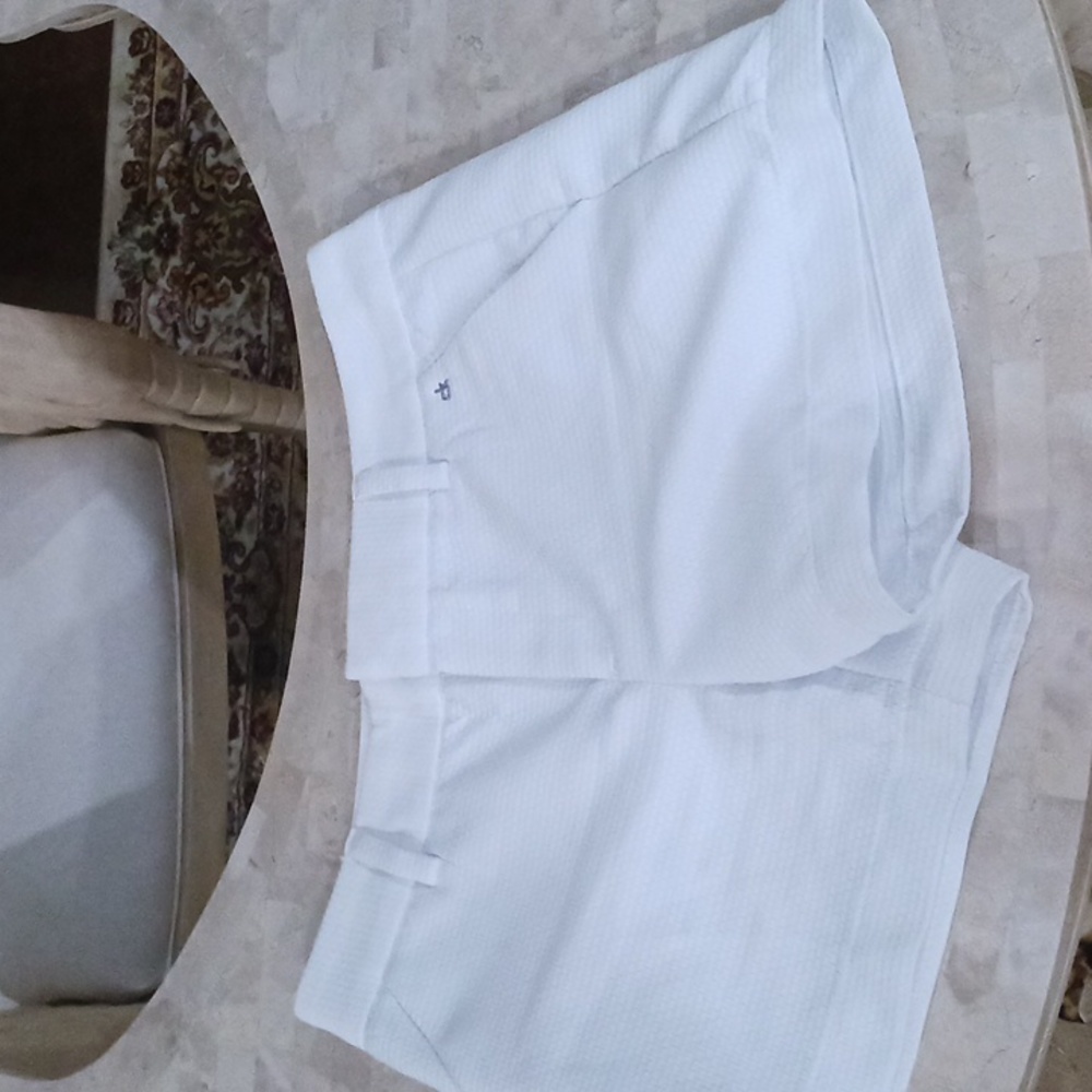 White Calvin Klein shorts